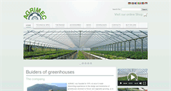 Desktop Screenshot of en.agrimec.it